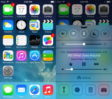 Problema di sicurezza per iOS 7: Centro di Controllo