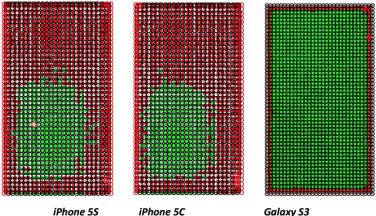 Touchscreen poco accurato di iPhone 5S/5C