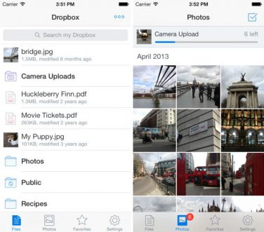 Dropbox 3.0 per iOS