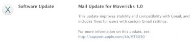 Mail Update per Mavericks 1.0