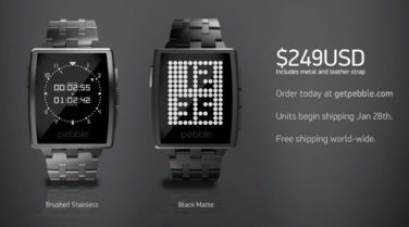 Arriva il nuovo Pebble Steel