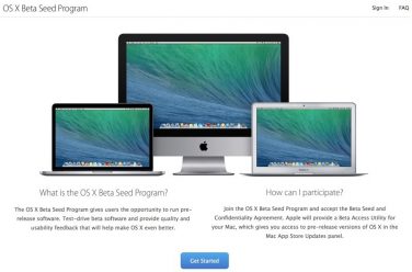 OS X Beta disponibile per i non sviluppatori