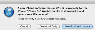 Apple rilascia iOS 7.1.1