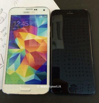 Confronto fisico: iPhone 6 VS Galaxy S5