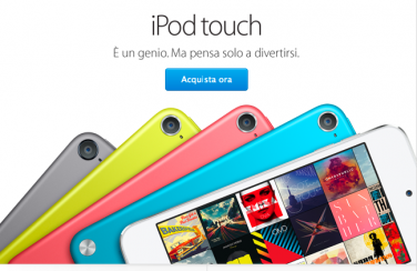 Arrivato anche in Italia iPod Touch da 16 GB