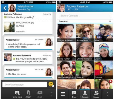 BlackBerry approfitta della spam su iMessage