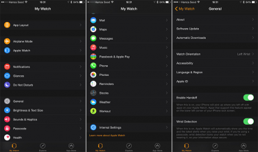 Scoperte nuove funzioni segrete dell’app Apple Watch iOS 8.2