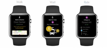 Arrivano le prime app trasporti per Apple Watch