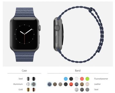 Personalizzate il vostro Apple Watch