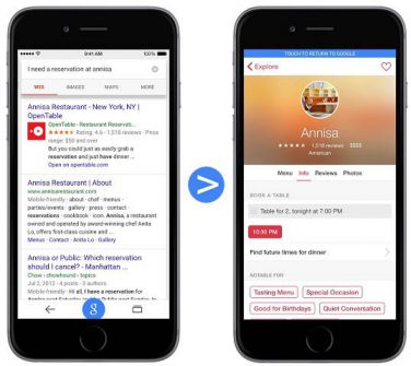 Google comincerà ad indicizzare i contenuti delle app iOS