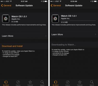 Come si fa l’update del software di Apple Watch