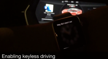 Apple Watch mette in moto la Tesla con Siri