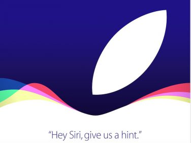 Apple spedisce gli inviti media per l’evento del 9 Settembre