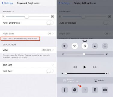 Piccole modifiche al Night Shift con la Beta 5 di iOS 9.3