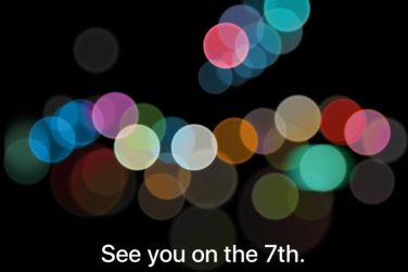 Apple spedisce gli inviti per l’evento del 7 Settembre 2016