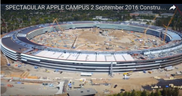 Progressi presso il nuovo Apple Campus 2 (VIDEO)